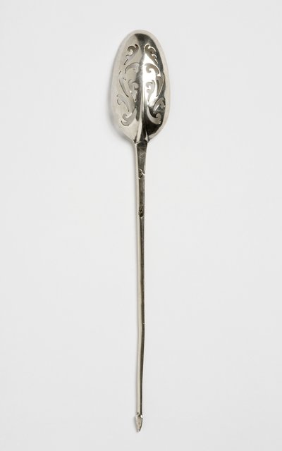 स्ट्रेनिंग स्पून, c.1725 (सिल्वर) द्वारा जोसेफ स्मिथ