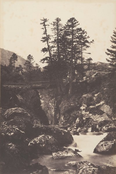 कॉटरेट्स, ब्रिज ऑफ़ स्पेन, 1853। द्वारा जोसेफ विगियर