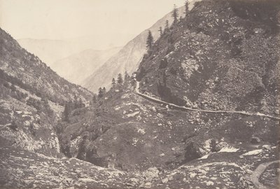 गॉर्ज डी'एस्टोस, प्राइज़ एन रेवेनेंट डू लैक डी'ओ, लुचॉन, 1853। द्वारा जोसेफ विगियर