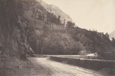 पियरेफिट से लूज सेंट सौवेउर तक की सड़क, 1853। द्वारा जोसेफ विगियर