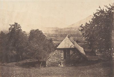 Despourreins खेत के पास Argelès घाटी। सेंट सौवेउर, 1853। द्वारा जोसेफ विगियर