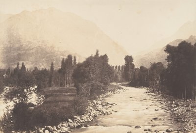 1850 में सेंट-सौवेउर में ससी रोड से लूर घाटी ली गई। द्वारा जोसेफ विगियर