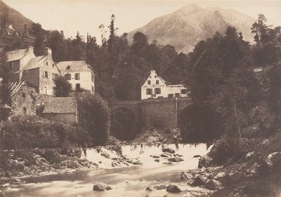 गेदरेस का गांव, गावर्नी की सड़क, 1853। द्वारा जोसेफ विगियर