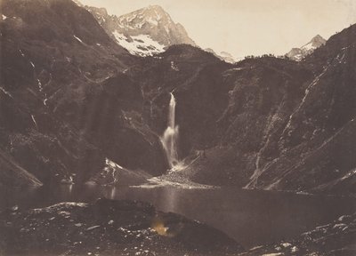 झील ऊ या सेकुलेजो का दृश्य, बगनेरे डी लुचोन, 1853। द्वारा जोसेफ विगियर