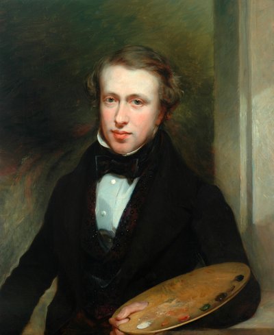 सेल्फ पोर्ट्रेट, 1839 द्वारा Joshua Horner