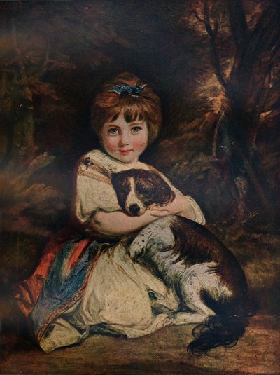 मिस जेन बाउल्स, 1775, 1911 द्वारा Joshua Reynolds