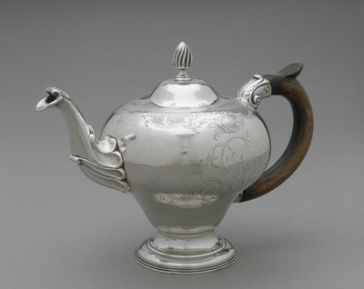 चायदानी, 1755-75 (रजत) द्वारा जोशुआ रिचर्डसन