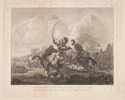 कर्नल एंगेल्स्टेड, राहल्स्टेड की लड़ाई में, 1813 द्वारा जोर्जेन वी। सोनने