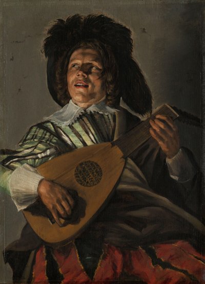 सेरेनेड एक वीणा वादक, जिसे #39;सेरेनेड#39; के नाम से जाना जाता है द्वारा Judith Leyster