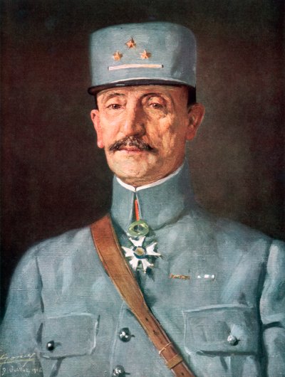 प्रथम विश्व युद्ध, 1916, 1926 के दौरान फ्रांसीसी सेना अधिकारी जनरल मजेल। द्वारा जुलियट