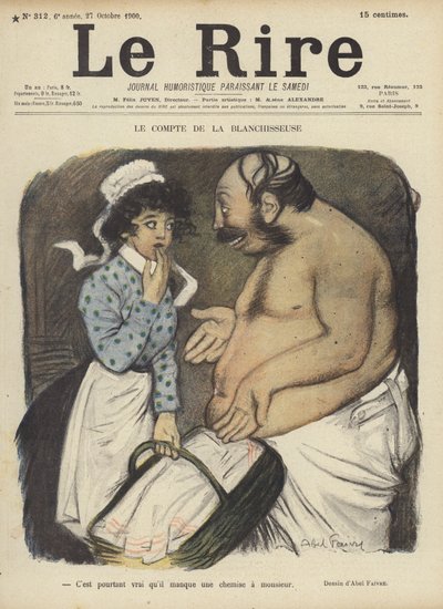 हंसी के लिए चित्रण द्वारा Jules Abel Faivre