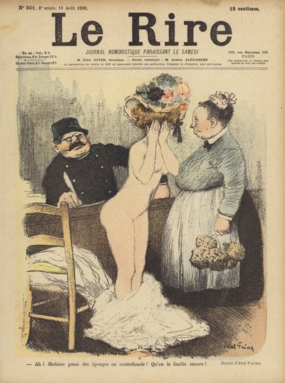 हंसी के लिए चित्रण द्वारा Jules Abel Faivre