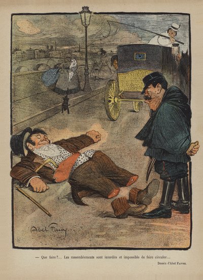 हंसी के लिए चित्रण द्वारा Jules Abel Faivre
