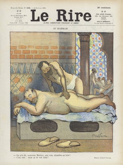 हंसी के लिए चित्रण द्वारा Jules Abel Faivre