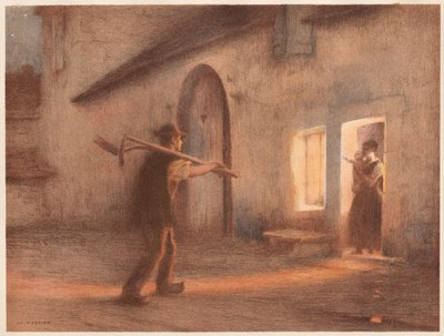 द रिटर्न ऑफ द फील्ड्स, 1898-1899। द्वारा जूल्स एलेक्सिस मुएनियर