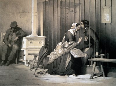 कैदी, जूल्स डेविड द्वारा (1808-1892), उत्कीर्णन, फ्रांस द्वारा जूल्स डेविड