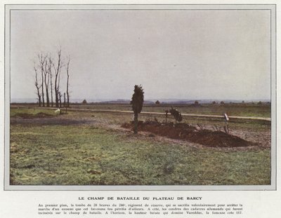 द बर्सी पठार युद्धक्षेत्र द्वारा Jules Gervais Courtellemont