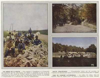 द हेरोस ऑफ़ द रोड, स्ट्रेटेजिक रोड, पार्क ऑफ़ ऑटोमोबाइल्स द्वारा Jules Gervais Courtellemont