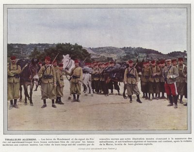 अल्जीरियाई Tirailleurs द्वारा Jules Gervais-Courtellemont