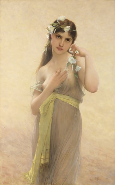 मॉर्निंग ग्लोरी, 1879। द्वारा Jules Joseph Lefebvre