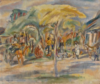 सदर्न लैंडस्केप, 1917 द्वारा जूल्स पास्किन