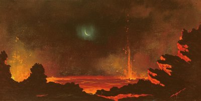 ज्वालामुखी, हवाई, 1888 द्वारा जूल्स टैवर्नियर