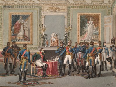 1815 में फॉनटेनब्लियू में नेपोलियन का पदत्याग द्वारा जूल्स वर्नेट