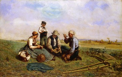 हेमकर्स "लंच, 1857 द्वारा जूल्स वेरसेट