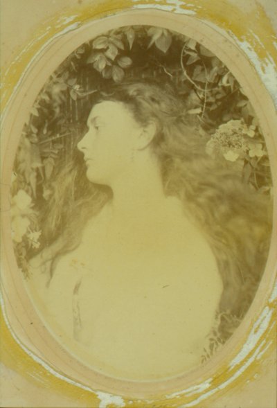 अल्थिया (एलिस लिडेल), 1872 (एल्बम प्रिंट द्वारा जूलिया मार्गरेट कैमरून