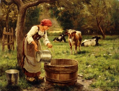 गायों को पालना, द्वारा Julien Dupre