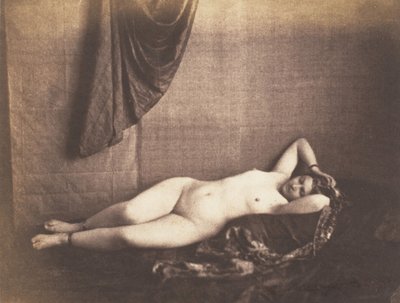 [नग्न झुकना], 1851-53। द्वारा Julien Vallou de Villeneuve