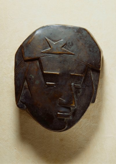किशोर का चेहरा; फेस ऑफ ए टीनेज गर्ल, c.1928-1929 द्वारा जूलियो गोंजालेज