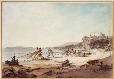 टेनबी में एक ड्रानेट, 1795 द्वारा जूलियस सीजर इबेट्सन