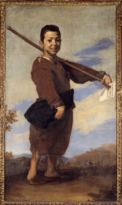 जोस डी रिबेरा डिट इल स्पाग्नोलेटो "" एल'एस्पाग्नोलेट "" (1591-1652) (विशेष रूप से) 1642 सन द्वारा क्लबफुट पेंटिंग। 1.64x0.93 वर्ग मीटर द्वारा जुसेप डी रिबेरा