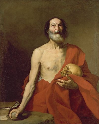 सेंट जेरोम, 1640 द्वारा जुसेप डी रिबेरा