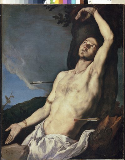 जुसेप द्वारा सैन सेबेस्टियन पेंटिंग द्वारा Jusepe de Ribera