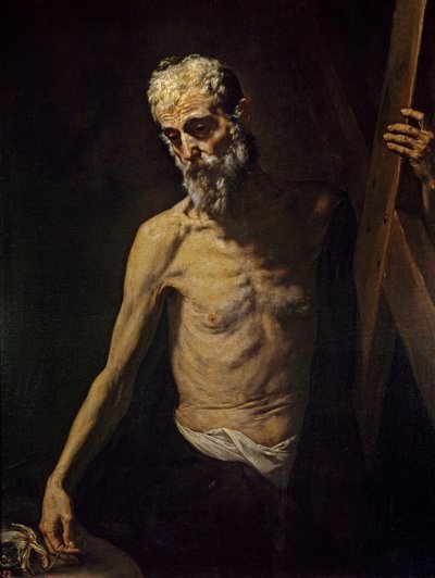 सेंट एंड्रयू, c.1631 द्वारा जुसेप डी रिबेरा