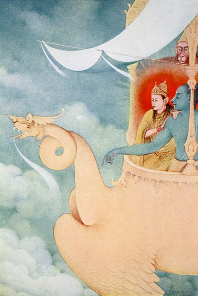 राम की वापसी, 1913। द्वारा के वेंकटप्पा