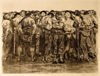 कैदियों को द्वारा Käthe Kollwitz