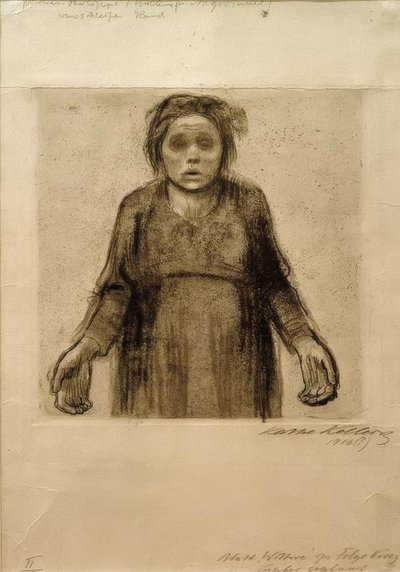 विधवा द्वारा Käthe Kollwitz