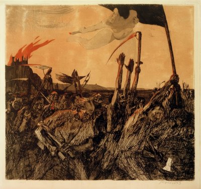 Käthe Kollwitz, दंगा द्वारा कैथ कोलविट्ज़