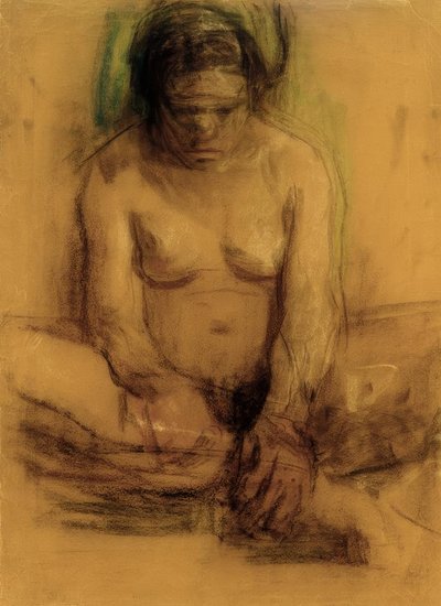 Käthe Kollwitz, महिला अधिनियम बैठा द्वारा Käthe Kollwitz