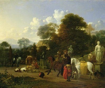 हंट के बाद, 1664 द्वारा करेल दुजार्दिन