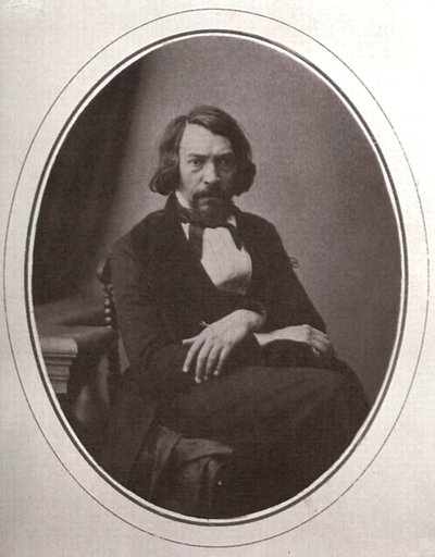 अलेक्सी स्टेपानोविच ख्योमकोव, रूसी धार्मिक कवि, c1858 द्वारा कार्ल अगस्त बर्गनर
