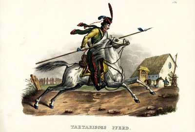 टार्टरियन हॉर्स, 1824 द्वारा कार्ल जोसेफ ब्रोड्टमैन