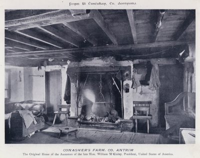 Conagher's Farm, काउंटी एंट्रीम (b/w फोटो) द्वारा कार्ल करलोविच पिरात्स्की