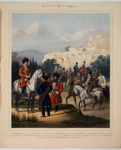 1867 में उनकी इंपीरियल हाइनेस का काफिला द्वारा कार्ल करलोविच पिरात्स्की