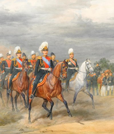 कैवलरी माउंटेड रेजिमेंट के अधिकारी द्वारा कार्ल करलोविच पिरात्स्की