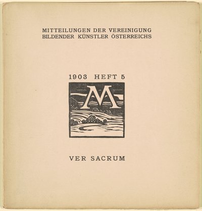 वेर सैक्रम [6वाँ वर्ष, अंक 5, मार्च 1903] द्वारा कार्ल मुलर