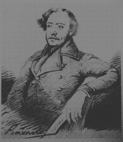निकोले प्लैटोनोविच ओगेरेव 1813-1877, सी। 1840 द्वारा कार्ल रीचेल